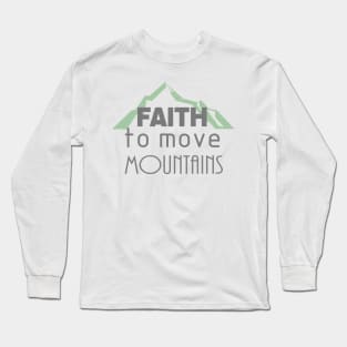 Christian faith Long Sleeve T-Shirt